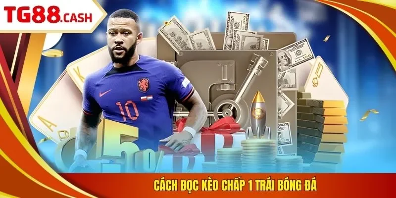 Cách đọc kèo chấp 1 trái bóng đá