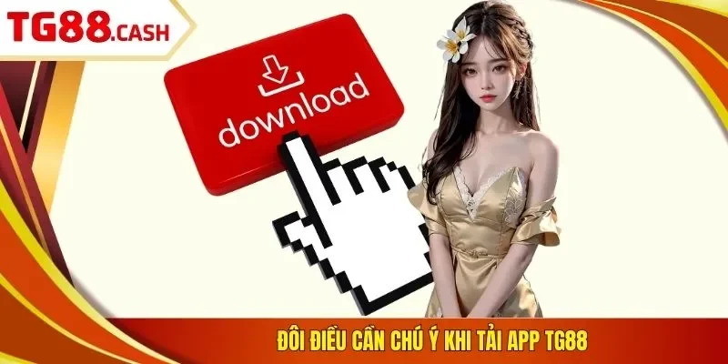 Đôi điều cần chú ý khi tải app TG88